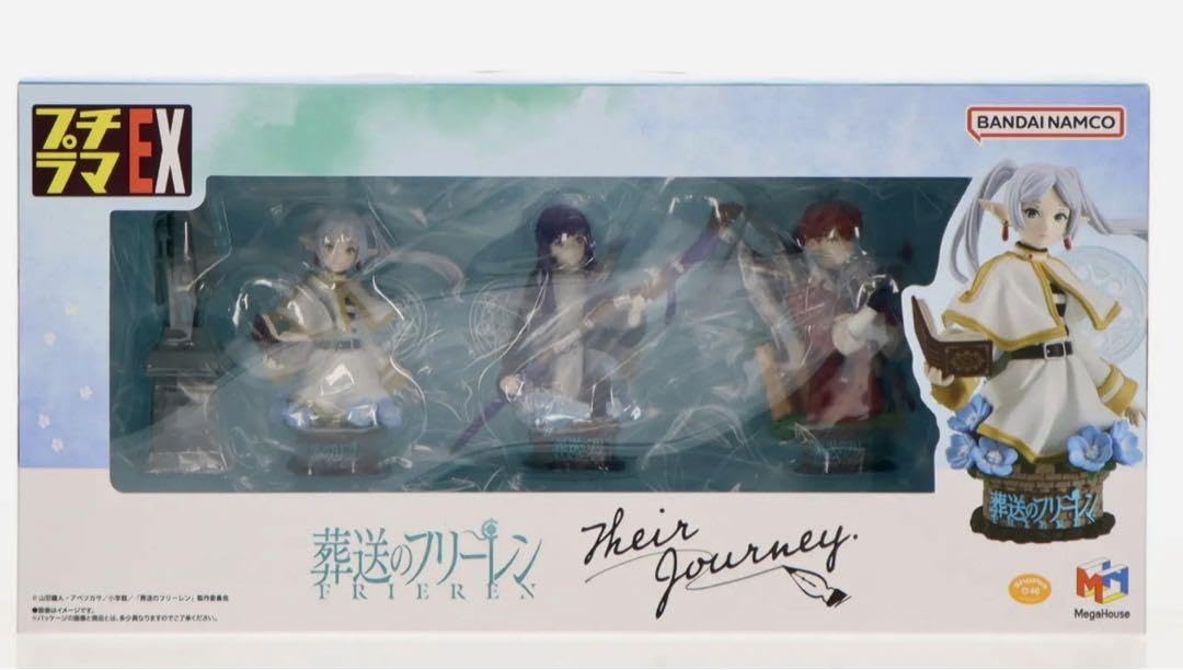 MegaHouse - プチラマEX 葬送のフリーレンTheir Journey. 限定セット版 スタチューフィギュア「プチラマEX 葬送のフリーレン Their